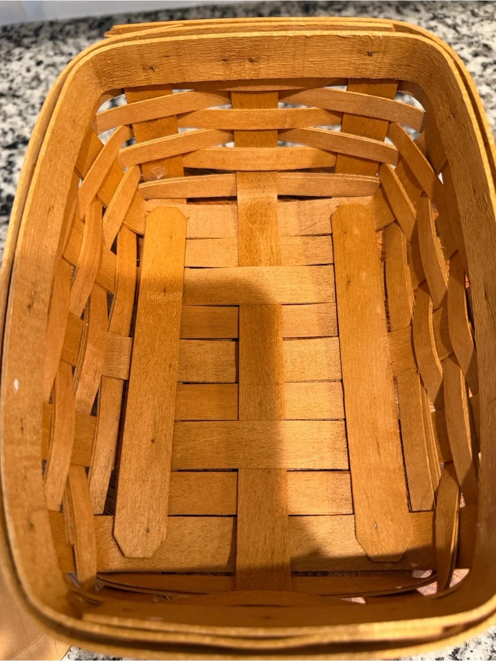 Longaberger Notepad Basket 2005